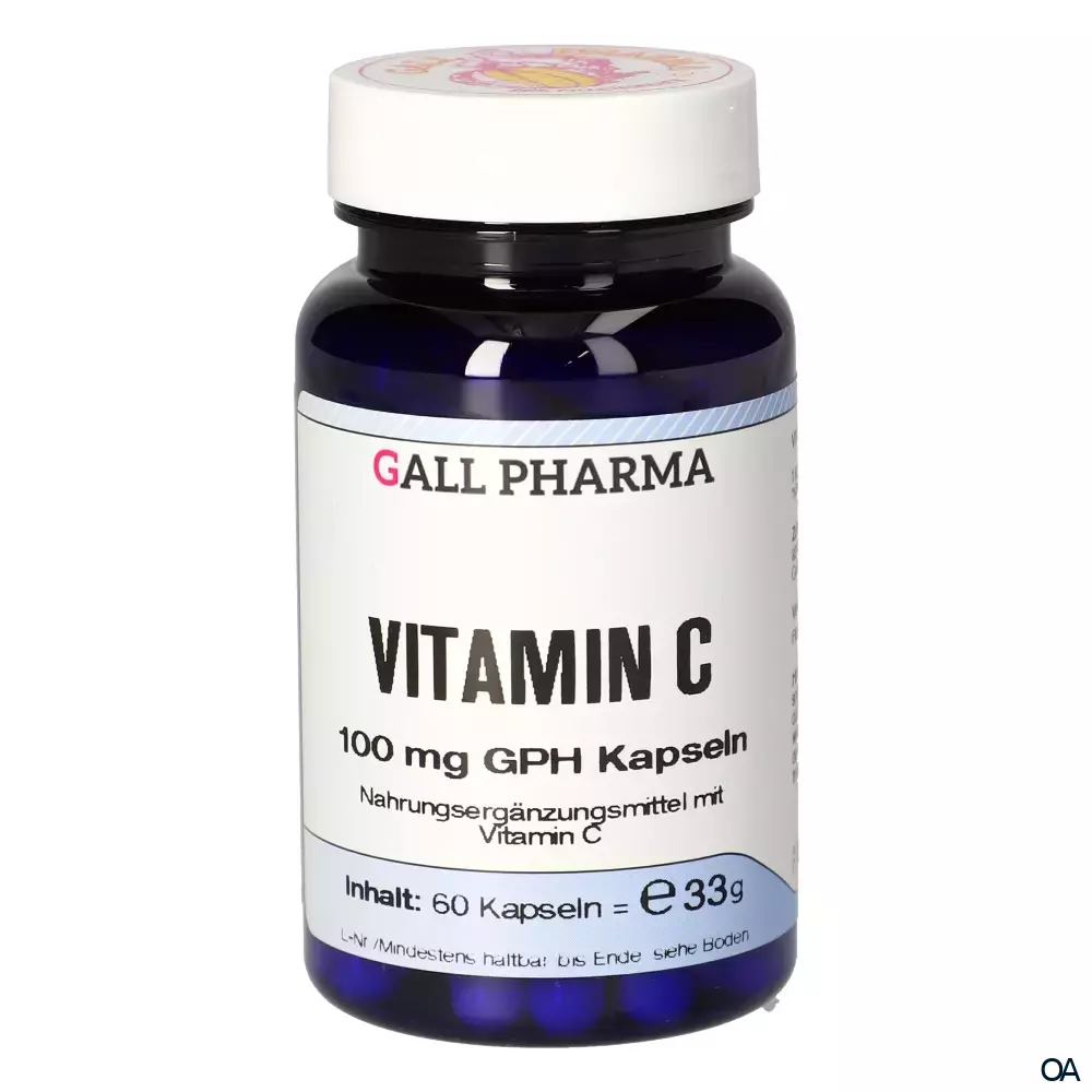 Gall Pharma Vitamin C 100 mg Kapseln