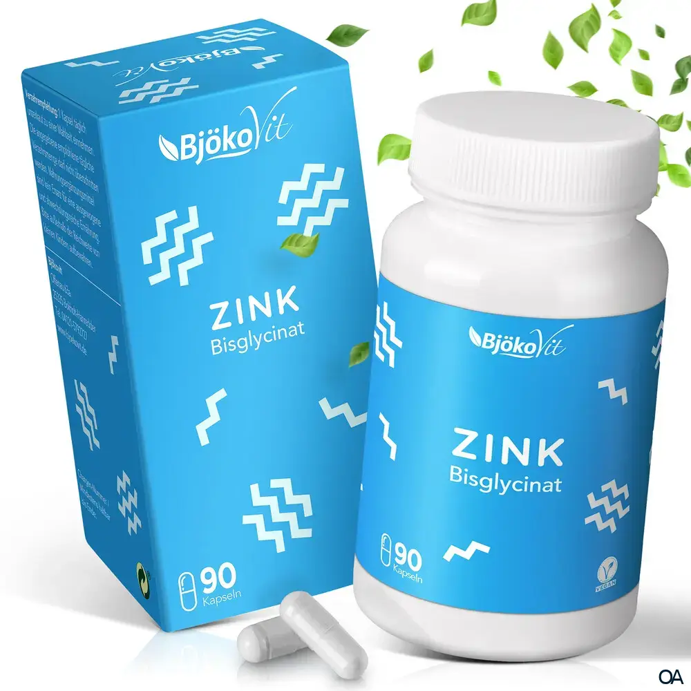 BjökoVit Zink Bisglycinat 25 mg Kapseln