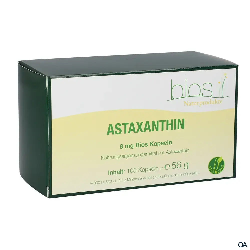 Bios Astaxanthin 8 mg Kapseln