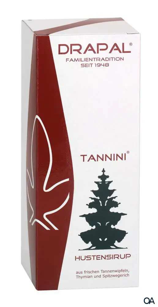 DRAPAL® Tannini Hustensirup Flasche