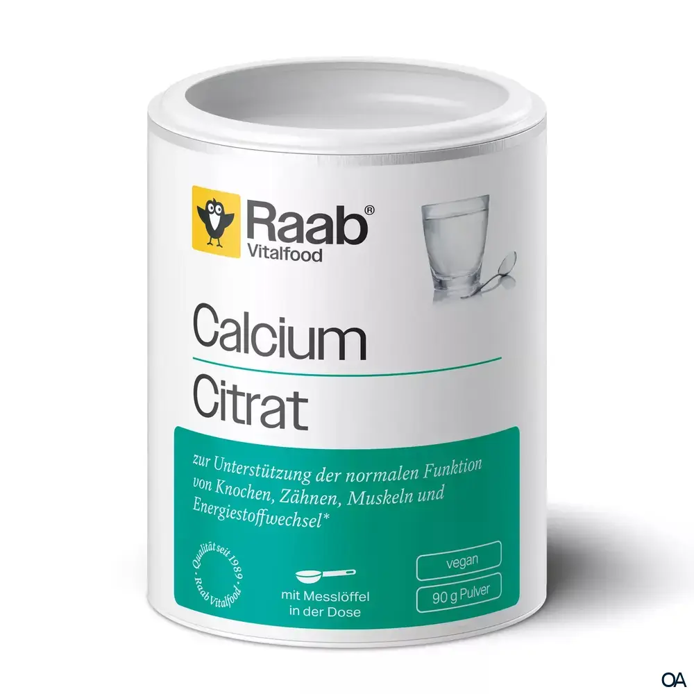 Raab® Vitalfood Calciumcitrat Pulver