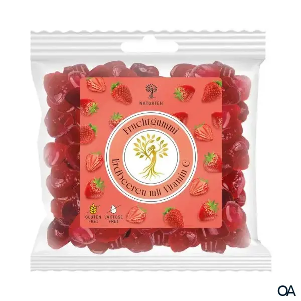 NATURFEH Fruchtgummi Erdbeeren