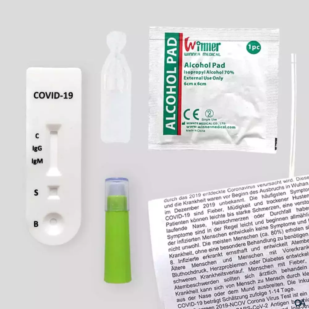 Covid-19 Antikörper Schnelltest IgG/IgM