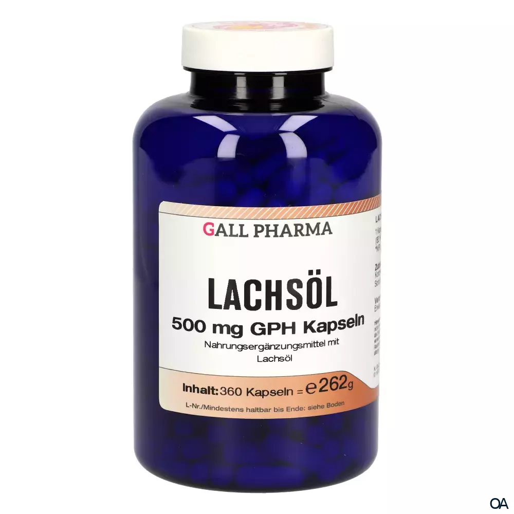 Gall Pharma Lachsöl 500 mg Kapseln