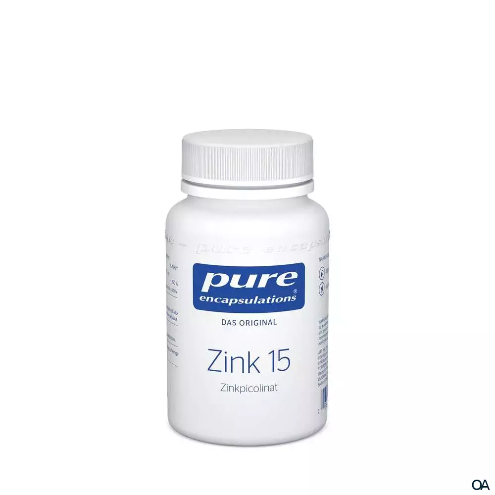 pure encapsulations® Zink 15 (Zinkpicolinat) Kapseln