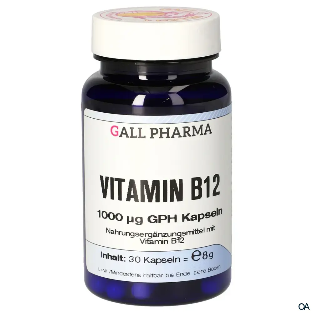 Gall Pharma Vitamin B12 1000 mcg Kapseln