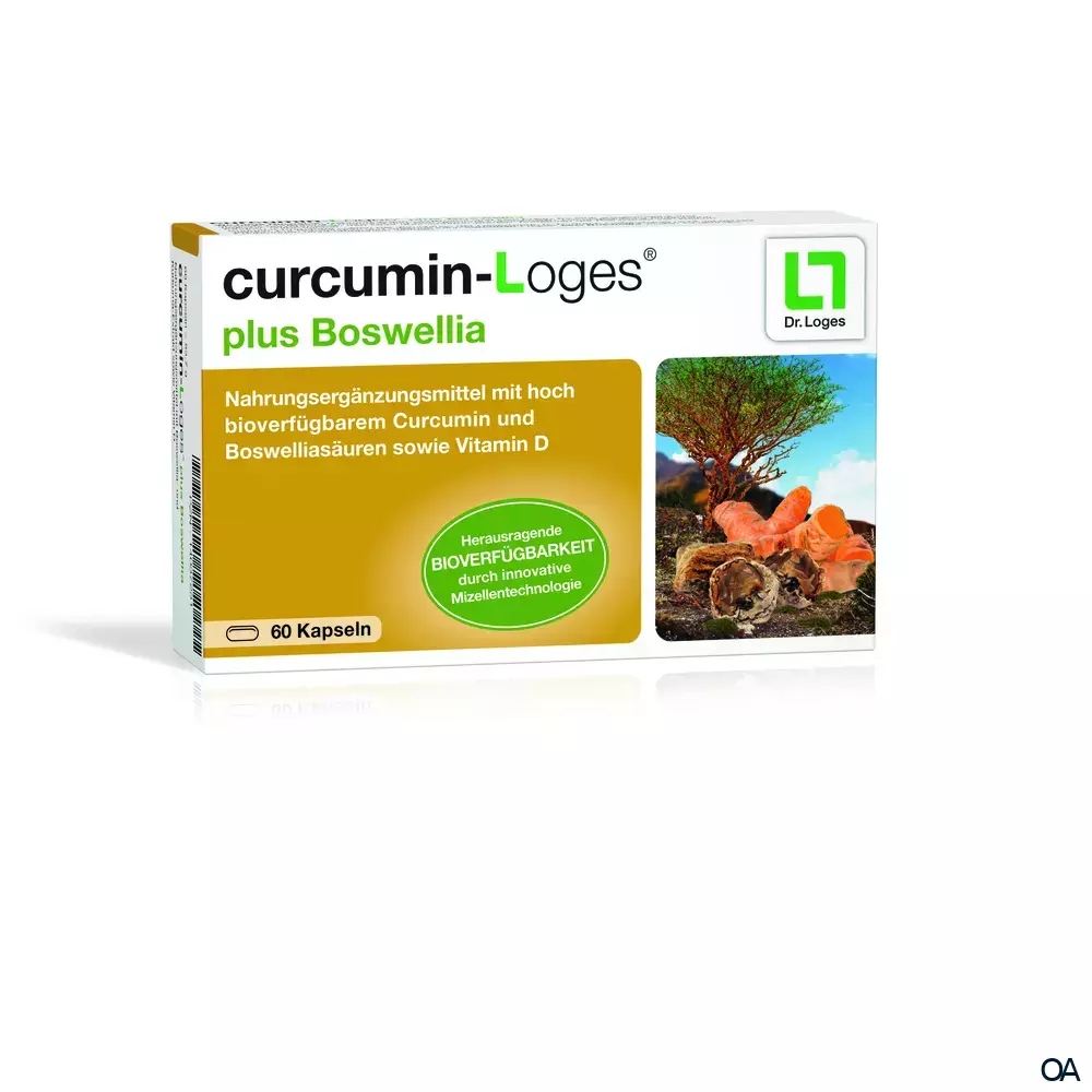 curcumin-Loges® plus Boswellia Kapseln