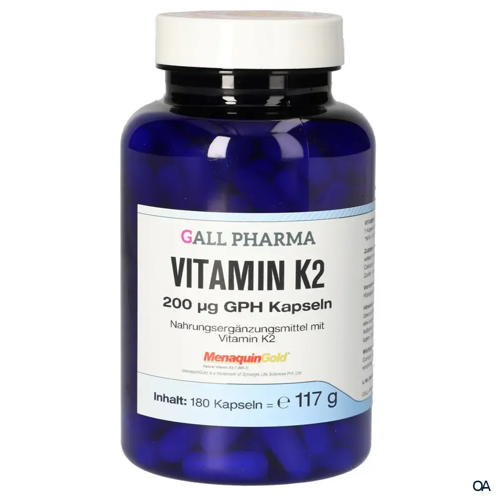 Gall Pharma Vitamin K2 200 mcg Kapseln