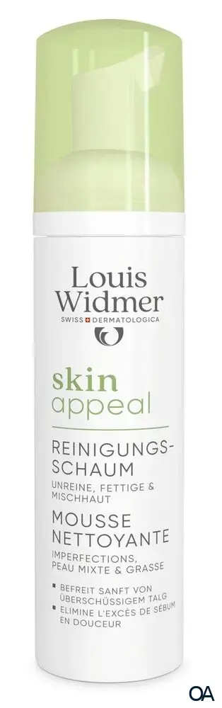 Louis Widmer skinappeal Reinigungsschaum ohne Parfum