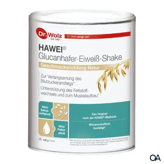 Dr. Wolz Hawei® Glucanhafer-Eiweiß-Shake - Natur