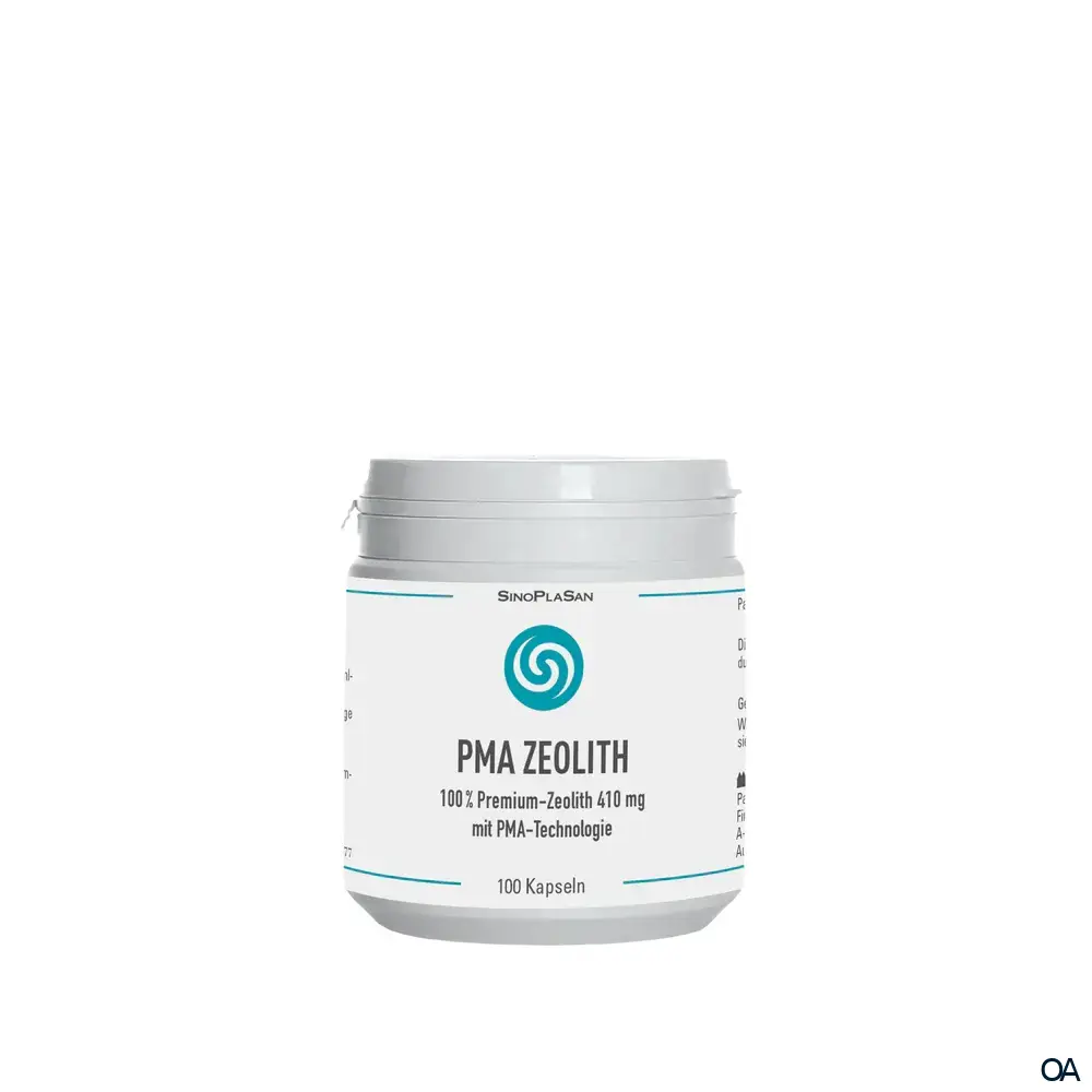 SinoPlaSan PMA Zeolith 410 mg Kapseln