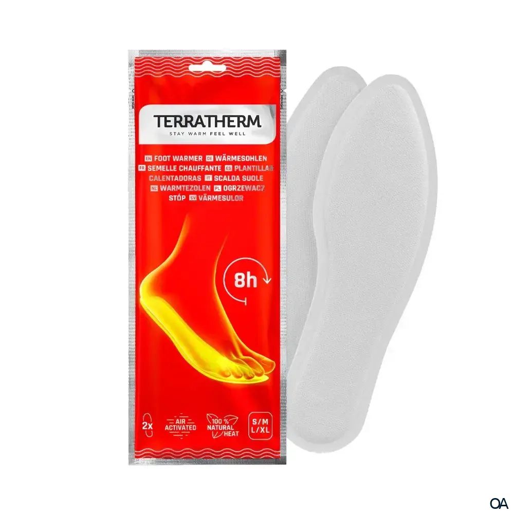 Terratherm Wärmesohlen - XL (44-46)