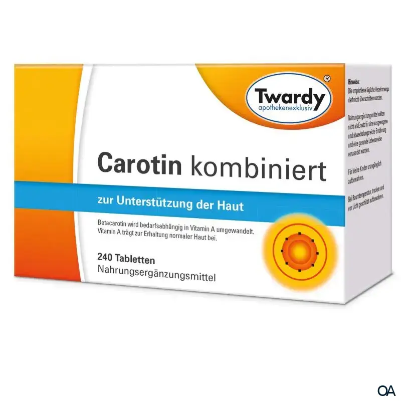 Twardy Carotin kombiniert Tabletten