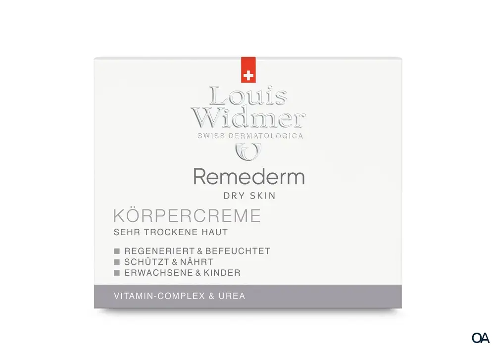 Louis Widmer Remederm Dry Skin Körpercreme - leicht parfümiert