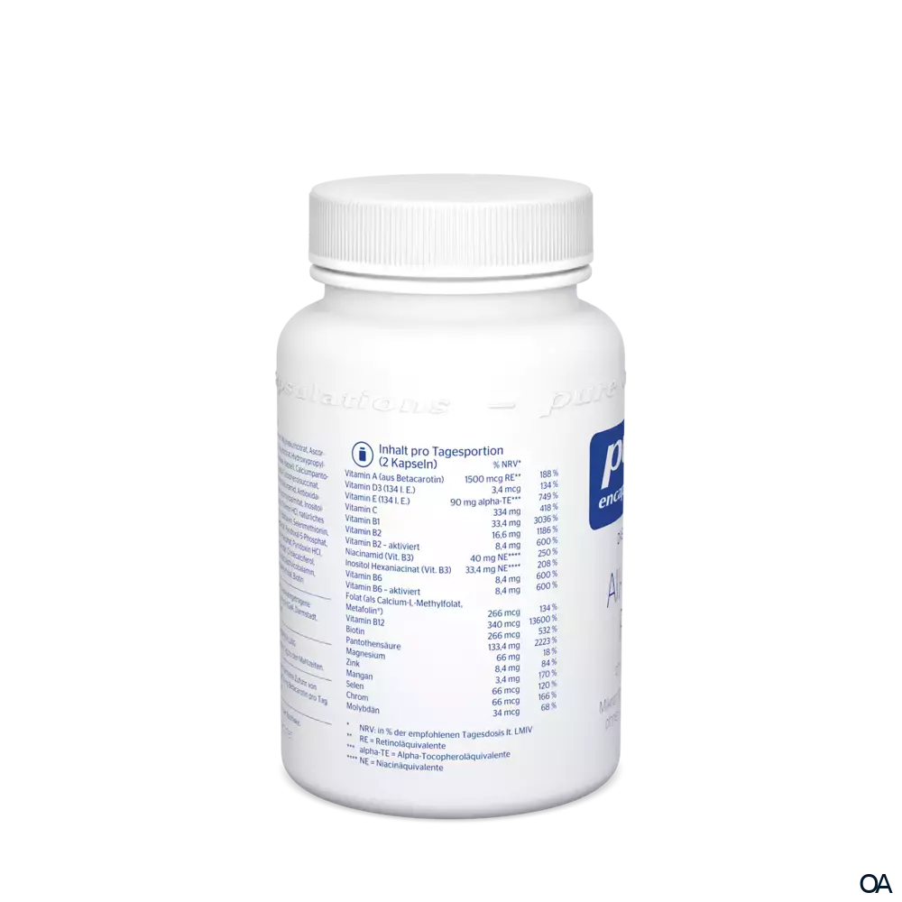 pure encapsulations® All-in-one Plus (ohne Cu/Fe/Jod) Kapseln