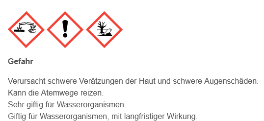 Ammoniaklösung 25% - Salmiakgeist Fischar