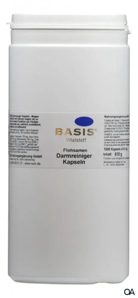 NCM Flohsamen Darmreiniger Kapseln