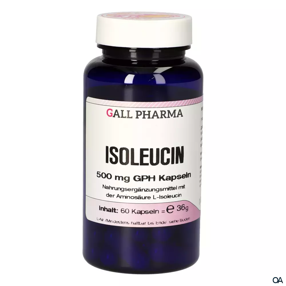 Gall Pharma Isoleucin 500 mg Kapseln