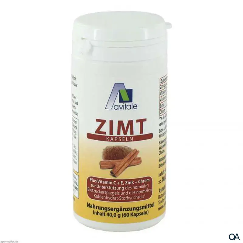 Avitale Zimt 500 mg Kapseln
