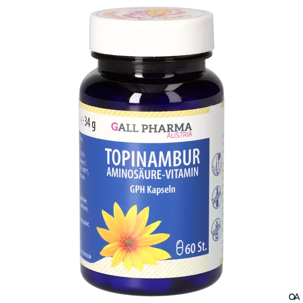 Gall Pharma Topinambur Aminosäure Vitamin Kapseln