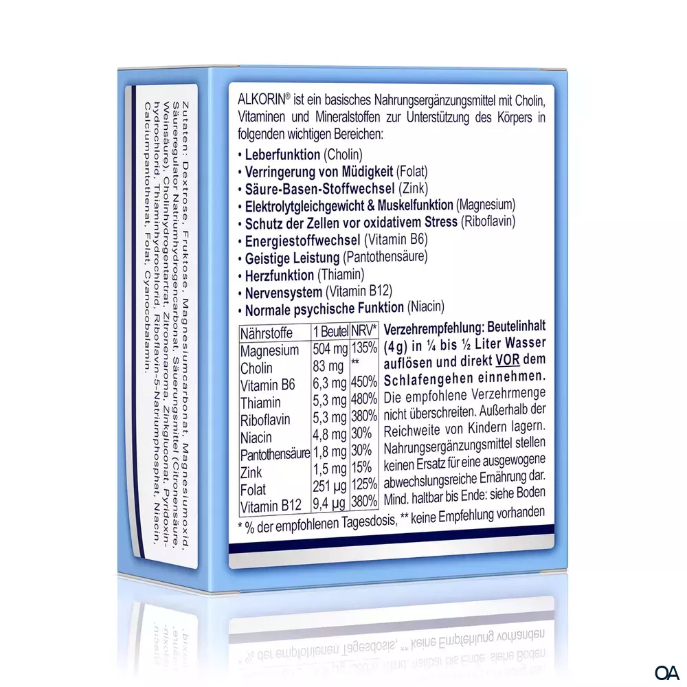 ALKORIN® Dem nächsten Tag zuliebe Sachets 4 g