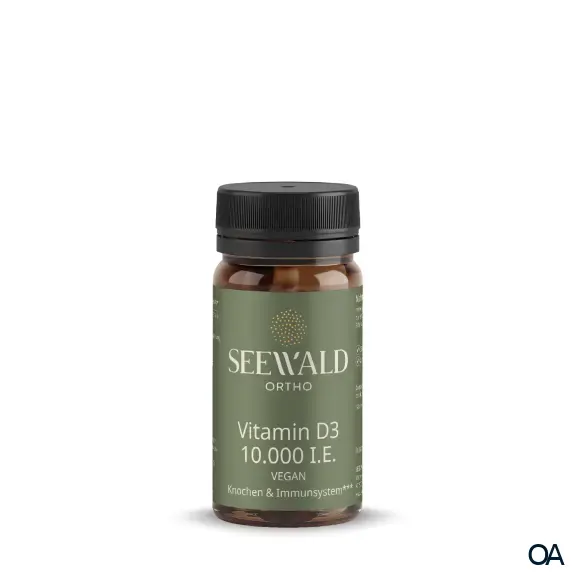 Seewald Ortho Vitamin D3 10.000 I.E. Vegan Kapseln