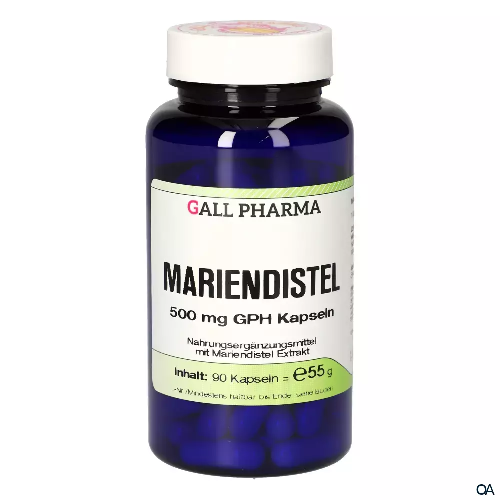 Gall Pharma Mariendistel 500 mg Kapseln