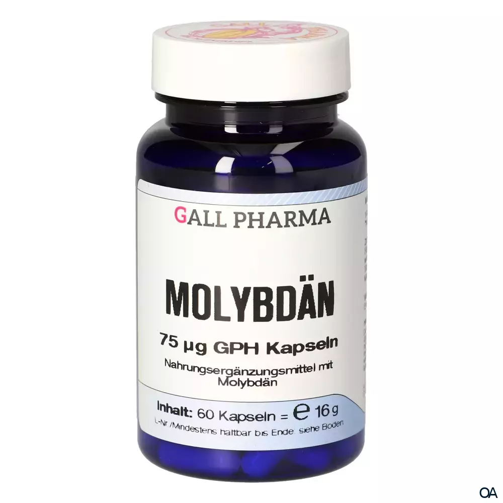Gall Pharma Molybdän 75 µg Kapseln