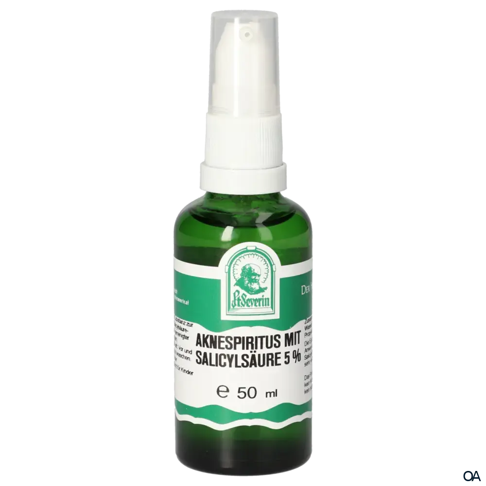 Pater Severin Aknespiritus mit Salicylsäure 5% Spray
