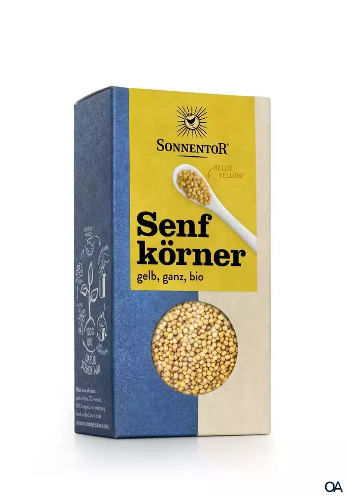 Sonnentor Senfkörner gelb ganz