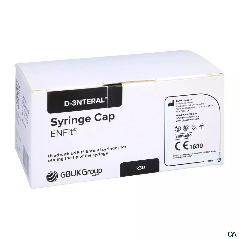 Flocare® Verschlusskappen ENFit Spritze