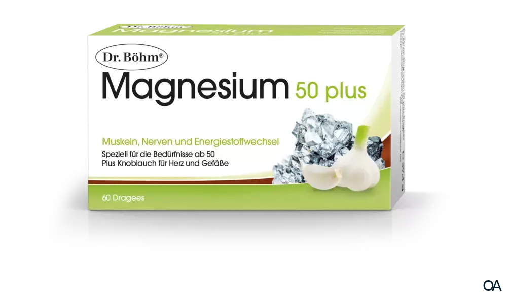 Dr. Böhm® Magnesium 50 plus Dragees