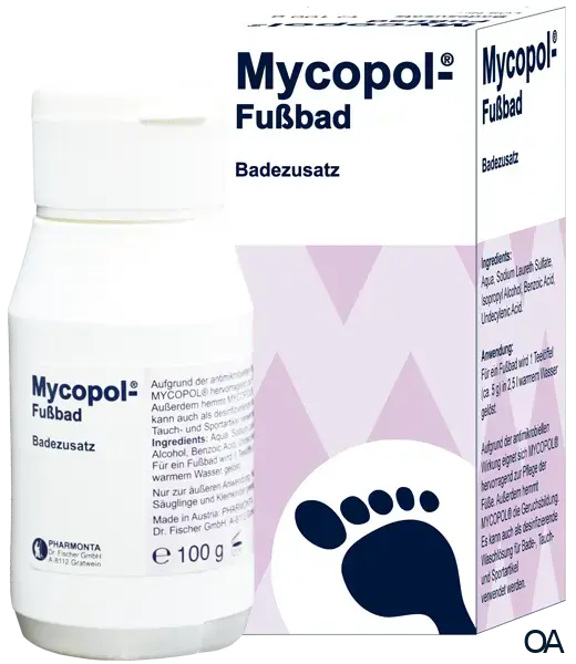 Mycopol Fußbad Badezusatz