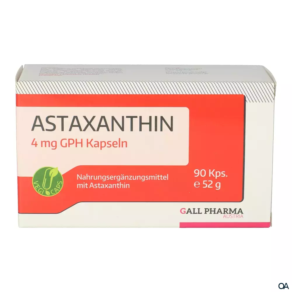 Gall Pharma Astaxanthin 4 mg Kapseln