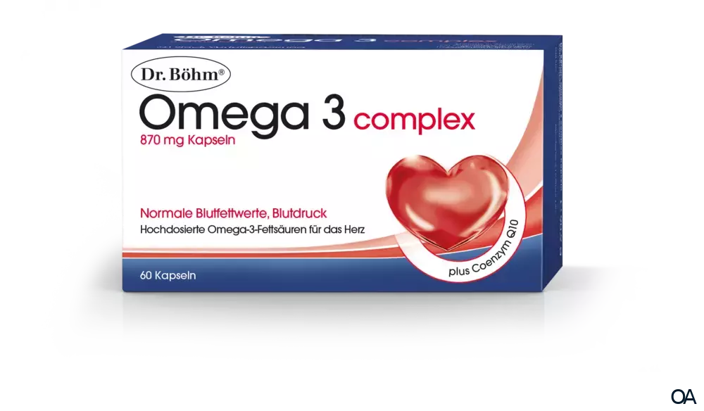 Dr. Böhm® Omega 3 complex 860 mg Kapseln