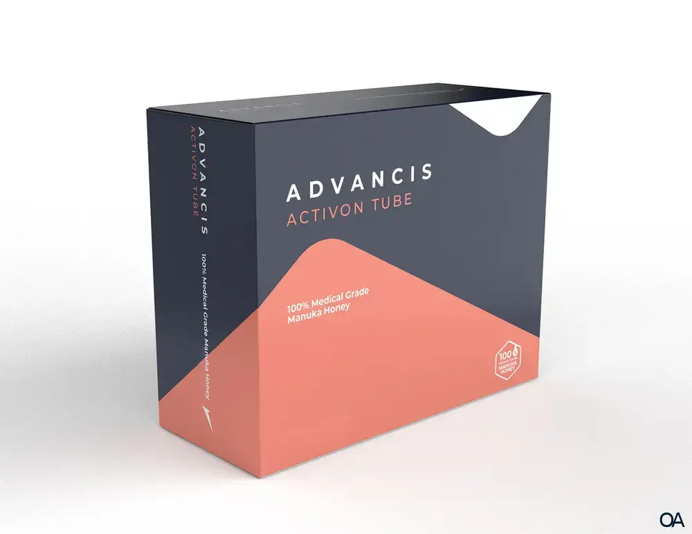 Advancis Medical Activon Tube - 100 % medizinischer Manuka-Honig 20 g