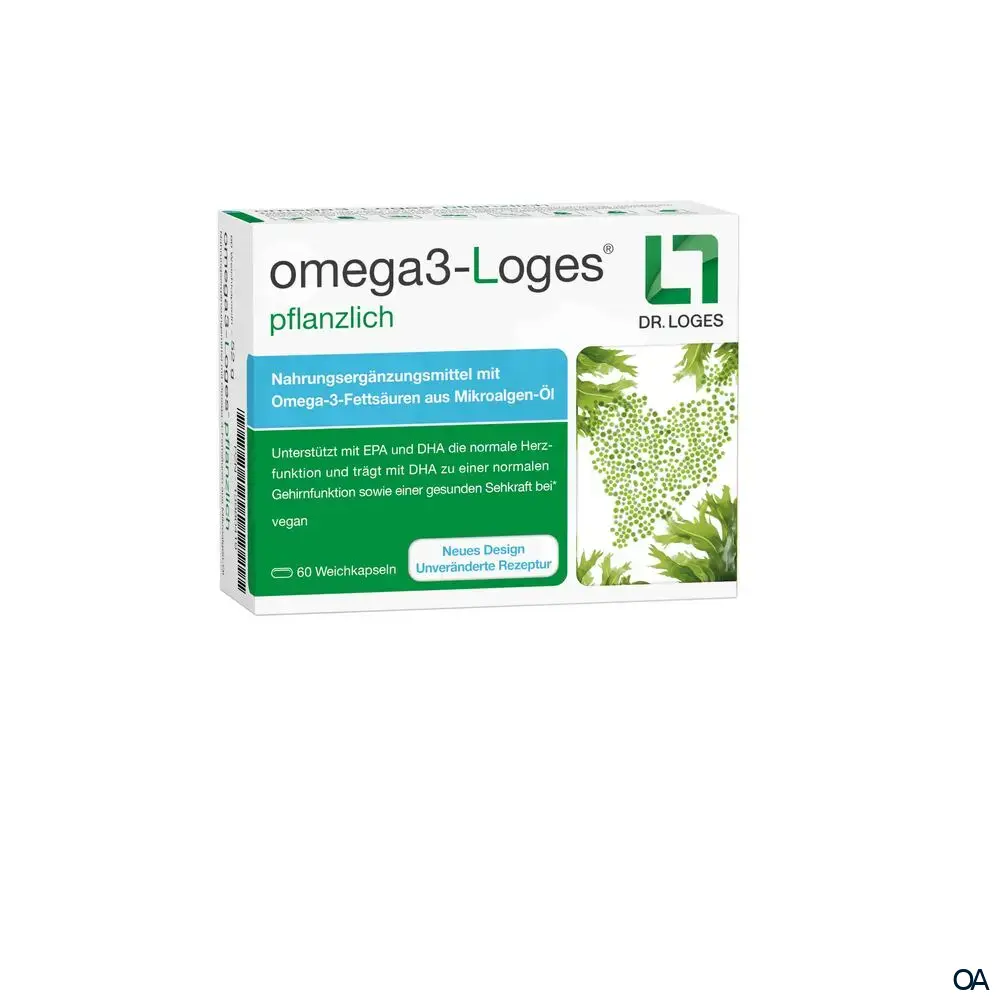 omega3-Loges® pflanzlich Kapseln