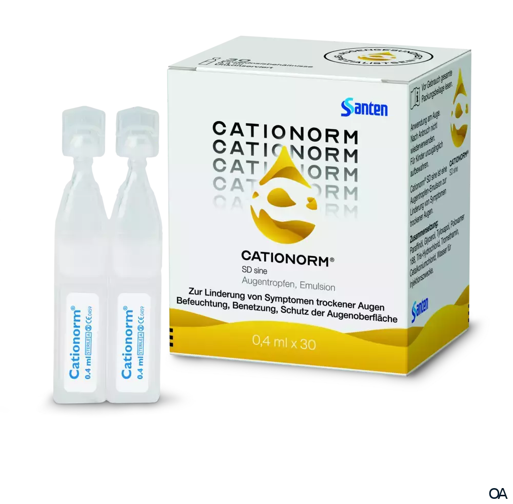 Santen Cationorm® SD sine Augentropfen 0,4 ml