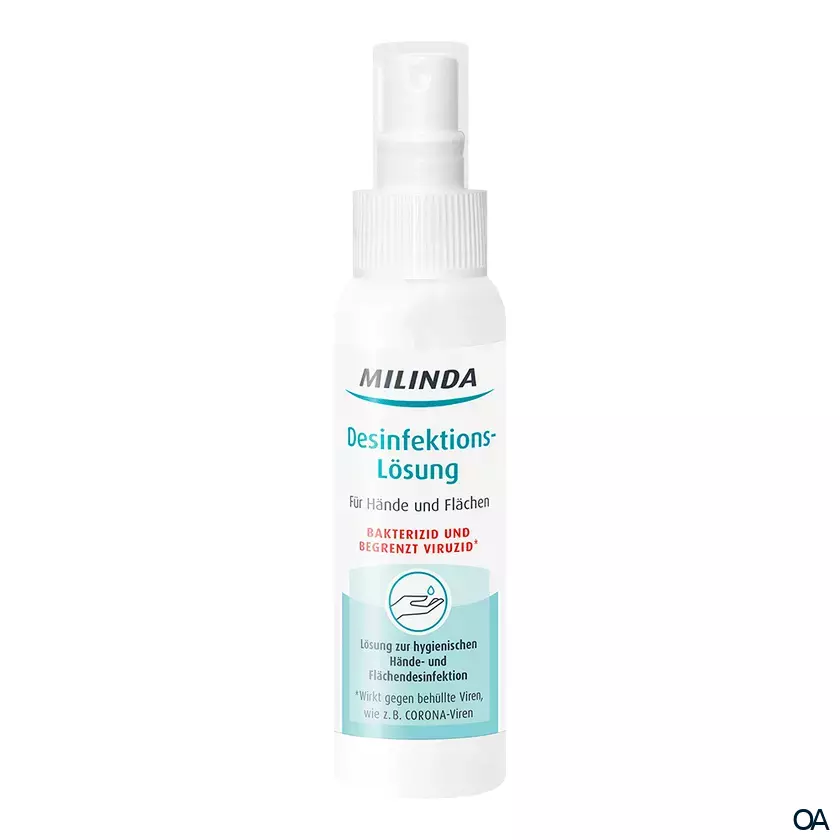 Milinda Hände + Flächen Desinfektions-Lösung Spray
