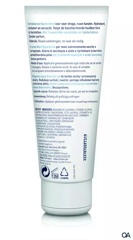 CeraVe Regenerierende Handcreme