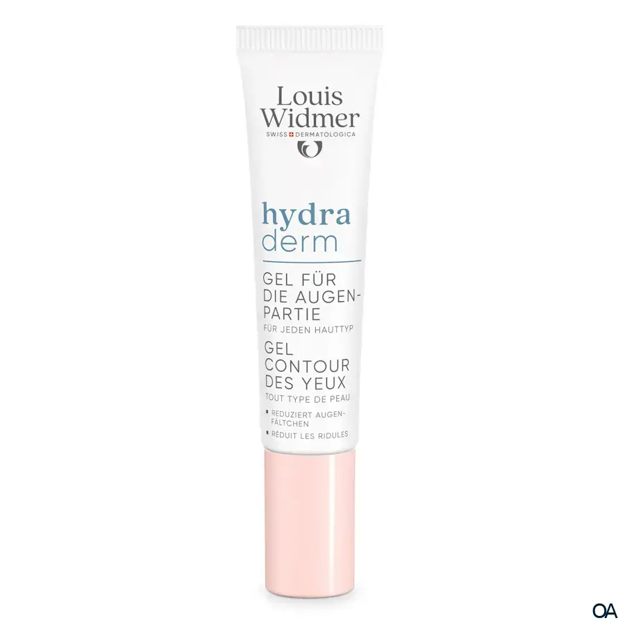 Louis Widmer hydraderm Gel für die Augenpartie - leicht parfümiert