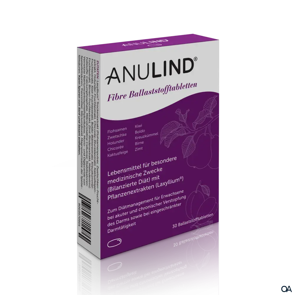 ANULIND® Fibre Ballaststofftabletten
