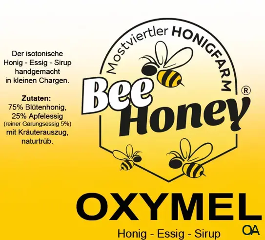 Bee Honey® Oxymel Honig-Essig-Sirup