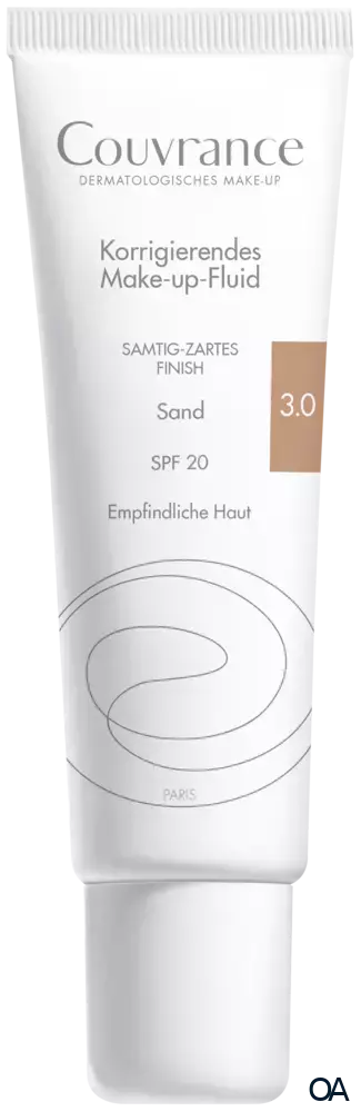 Avène Couvrance korrigierendes Make-up Fluid 3.0 Sand SPF 20
