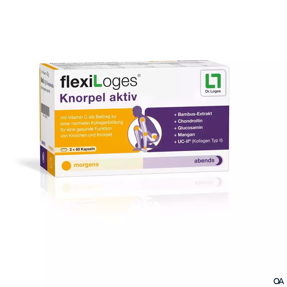 flexiLoges® Knorpel aktiv Kapseln 2 x 60