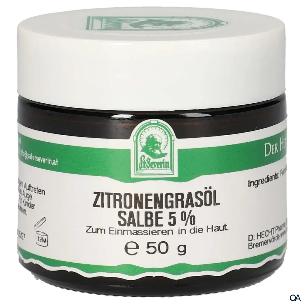 Pater Severin Zitronengrasöl 5% Salbe