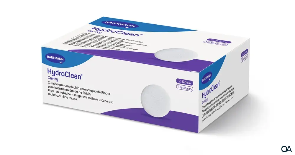 HydroClean® Cavity hydroaktive Wundauflagen steril, Ø 5,5 cm