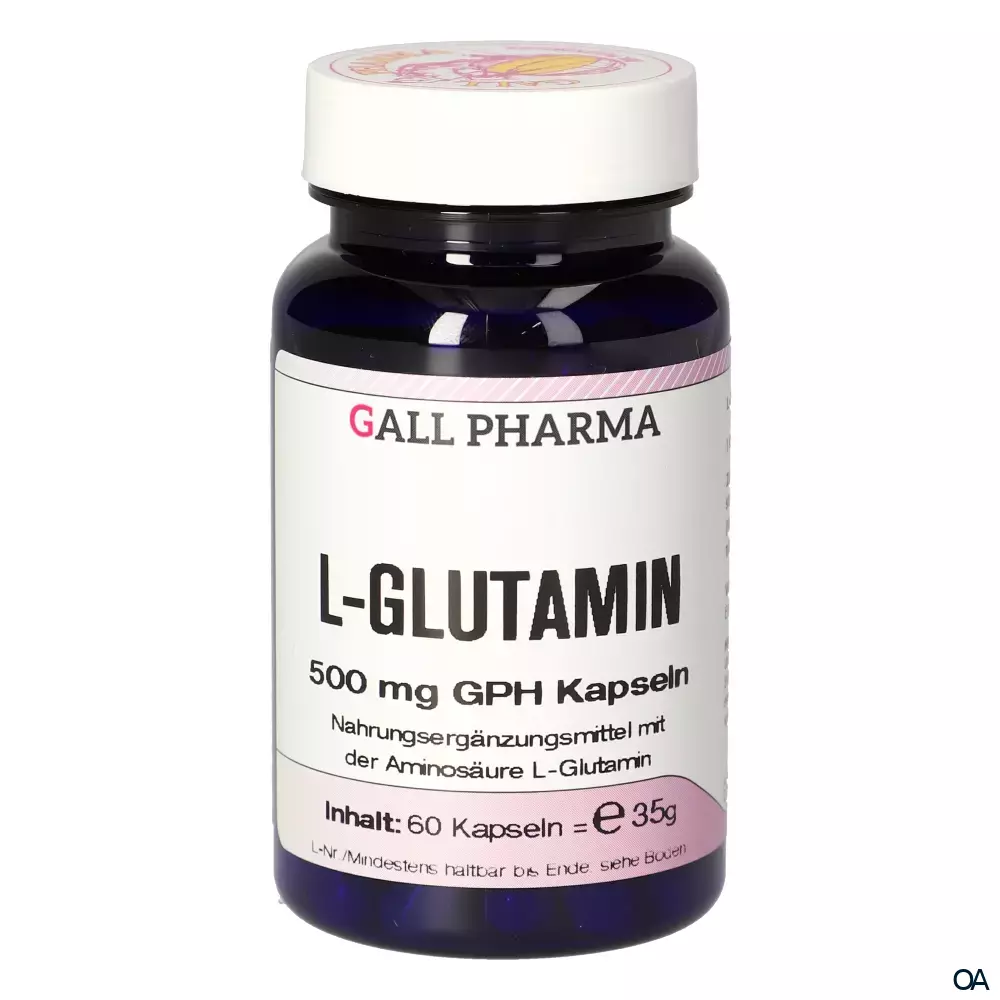 Gall Pharma L-Glutamin 500 mg Kapseln
