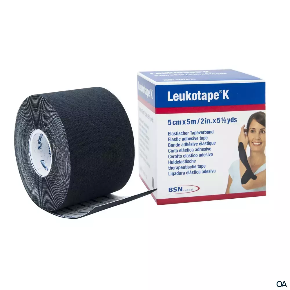 Leukotape® K Schwarz 5cm x 5m