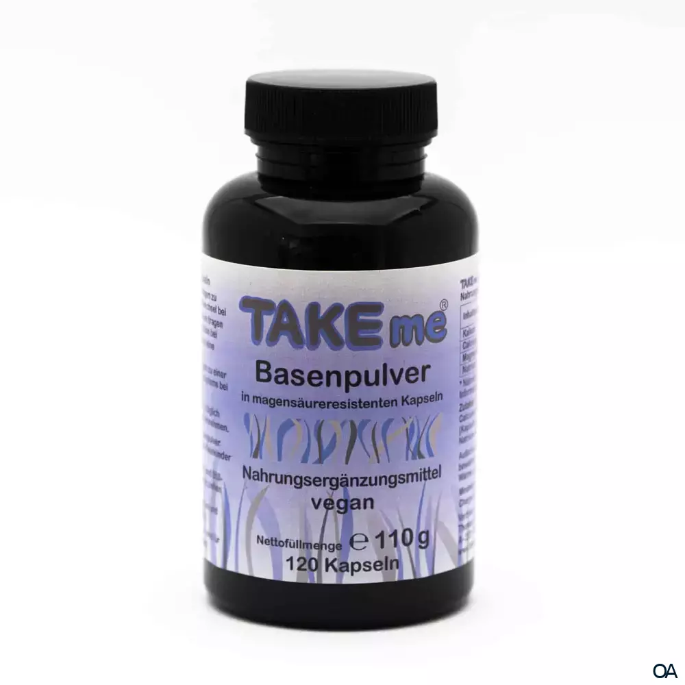 TAKEme Basenpulver magensäureresistente Kapseln